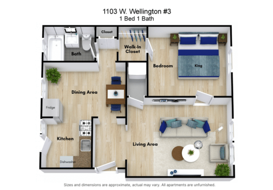 [Well1] [1103-3] [1Bed] [FFP] [NoMeas]