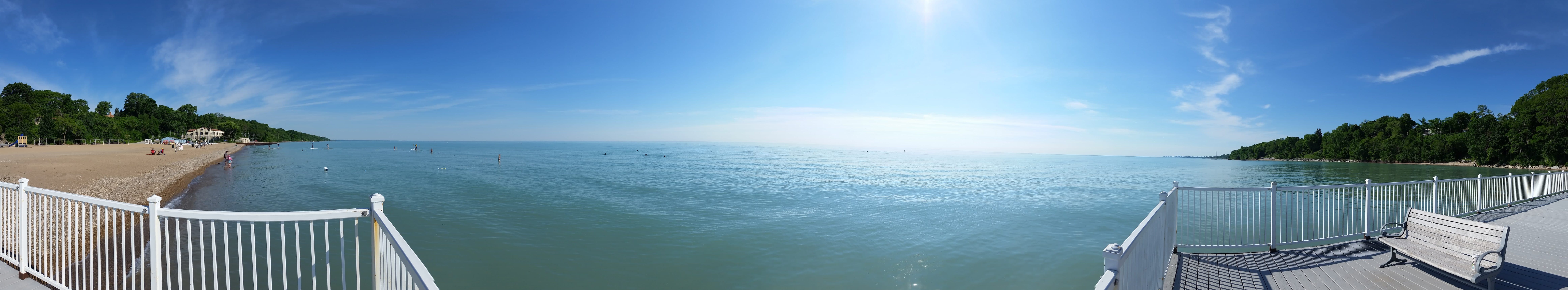 Glencoe Lake Michigan View
